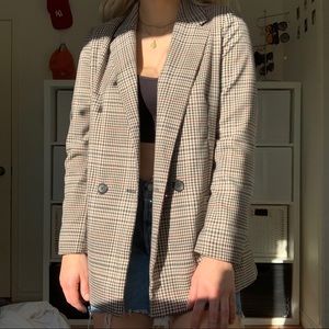 Checkered/Plaid Blazer from Dynamite!